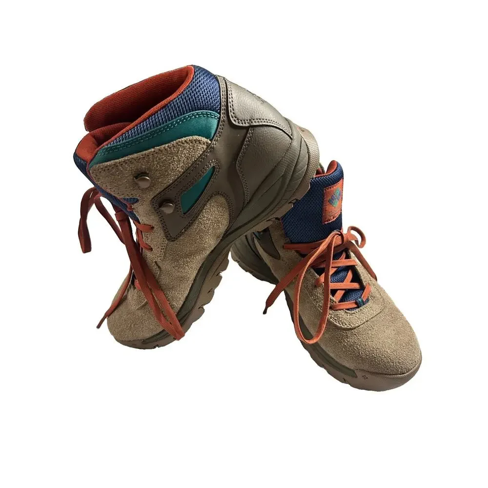 Brand New Columbia Men's Newton Ridge Plus II Suede Waterproof Hiking Boots 9M